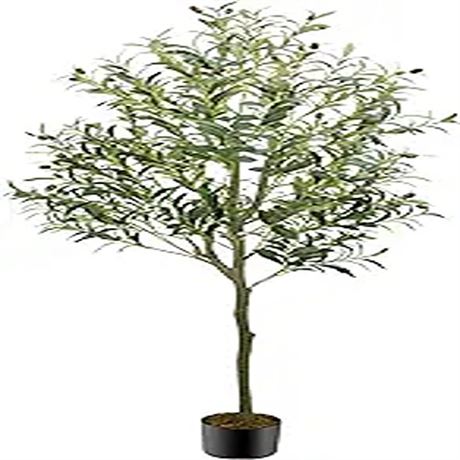 Olive Tree Artificial Indoor 6FT GTIDEA Artificial Tree Fake Tree Indoor Large