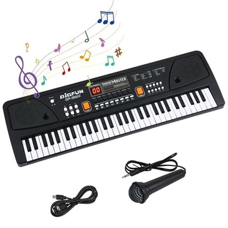 61 Keys Keyboard Piano Childrens Piano Keyboard portable Digital Piano