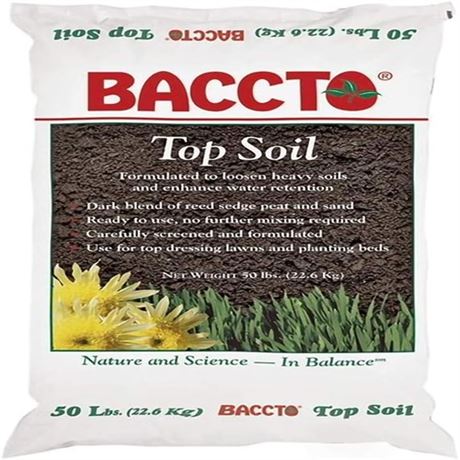 Company 1550 Baccto Top Soil 50 lb