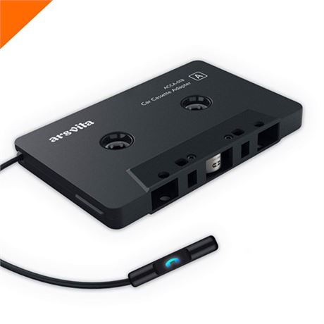 Arsvita Car Audio Bluetooth Cassette Receiver Tape Player Bluetooth 5.0 Cassett