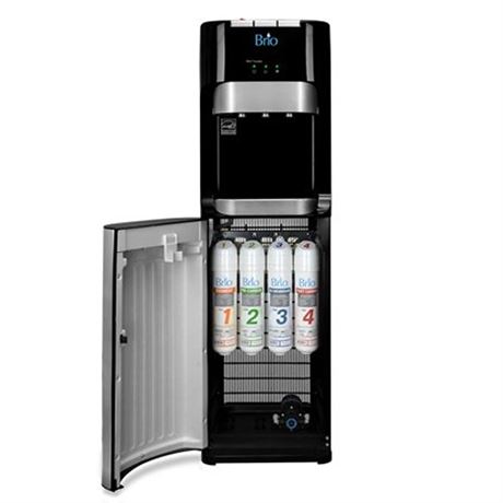 Brio Bottleless 4-Stage Filtration Water Dispenser Tri-Temperature Water Cooler