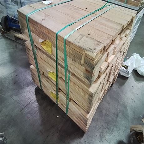 Pine boards 2inx6inx38.25in  (qty 144)