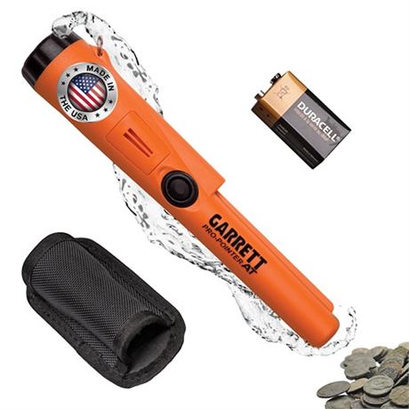 Garrett 1140900 Pro-Pointer AT Waterproof Pinpointing Metal Detector Orange