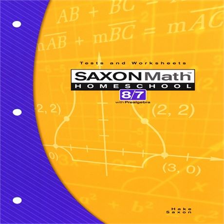 Testing Book 3rd Edition (Saxon Math 87 Homeschool)