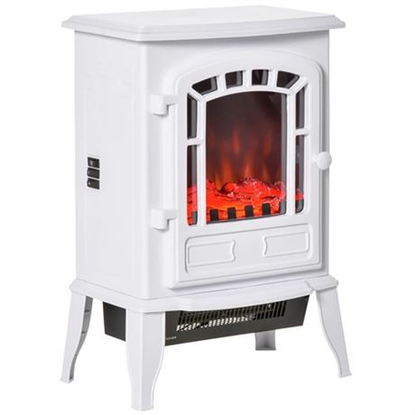 HOMCOM 22 Free Standing Electric Fireplace Stove