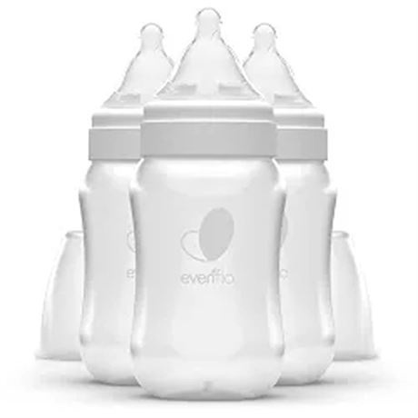 Evenflo Balance Plus 3-Pack Wide Neck Bottles - White one Size