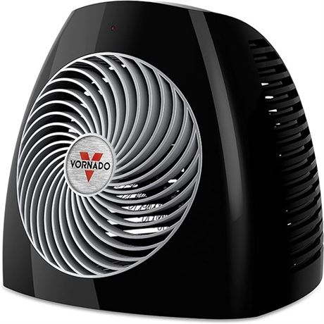 Vornado MVH Space Heater with 3 Heat Settings Adjustable Thermostat Tip-Over P