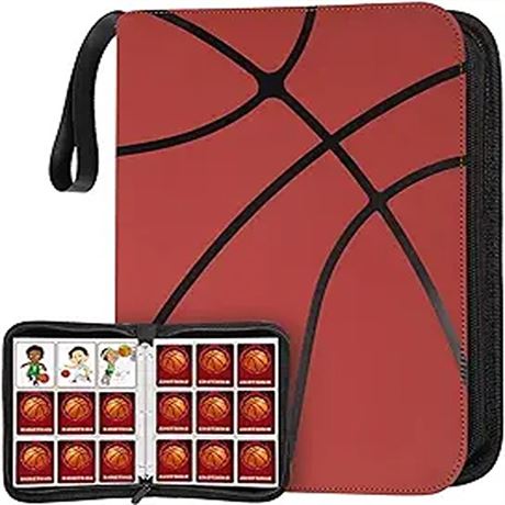 900 Pockets Basketball Card Binder Sleeves for Bas