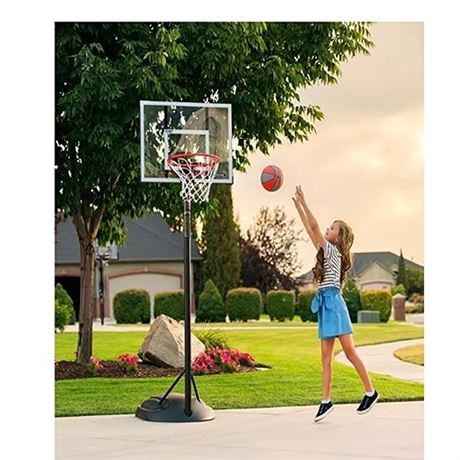 Lifetime Adjustable Youth Portable Basketball Hoop  30 Inch Polycarbonate (9111