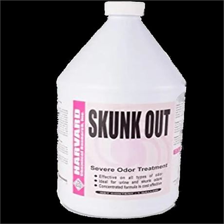 Skunk Out By Harvard Chemical SEVERE ODOR TREATMENT 1 GALLON