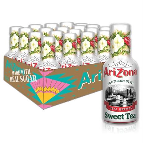 Arizona Sweet Tea 16.9 Fl Oz Pack Of 20-BEST 092025