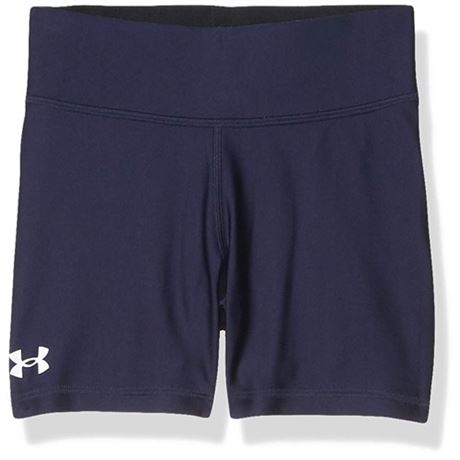 Under Armour Team Shorty 4 Midnight NavyWhite Y SMALL