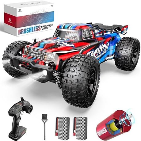DEERC 110 Large Brushless RC Car for Adults 3S 4X4 RTR High Speed Monster Truc