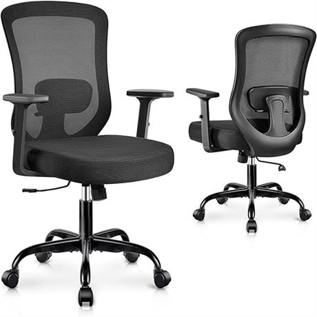 Office Chair Ergonomic Home Office Desk Chairs Breathable Mesh Comfortable Wor
