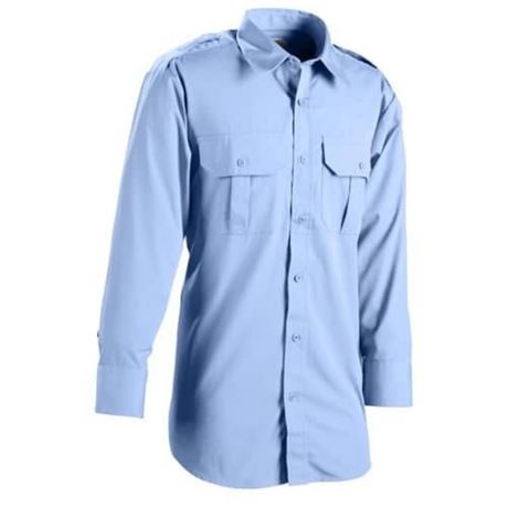 DutyPro Long Sleeve Poly Cotton Traditional Style Shirt - Size: 2XL Reg