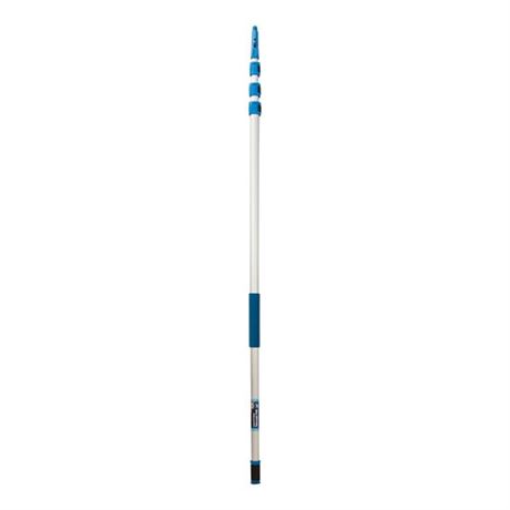 24 Ft. Aluminum Telescoping Pole with Connect and Clean Locking Cone and Quick-