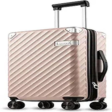 LUGGEX Carry On Luggage 22x14x9 Airline Approved - 35L Polycarbonate