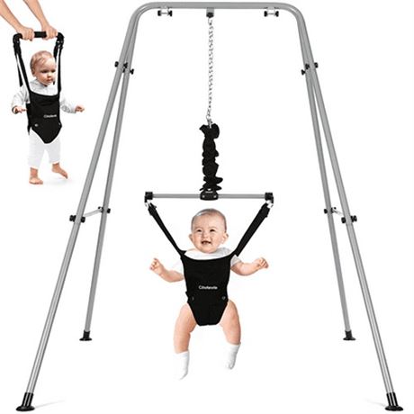 Baby 2 in 1 Exerciser Jumper Bouncer for Active Babies with Super Stand  for 6-