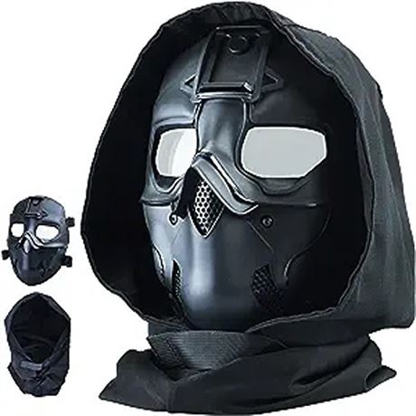 Guayma Airsoft Skull Mask Full Face Protective wit
