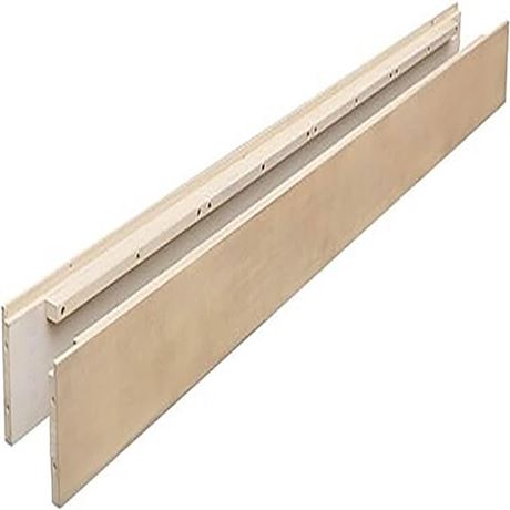 CC KITS Full-Size Conversion Kit Bed Rails for Baby Appleseed & Eco-Chic Cribs (