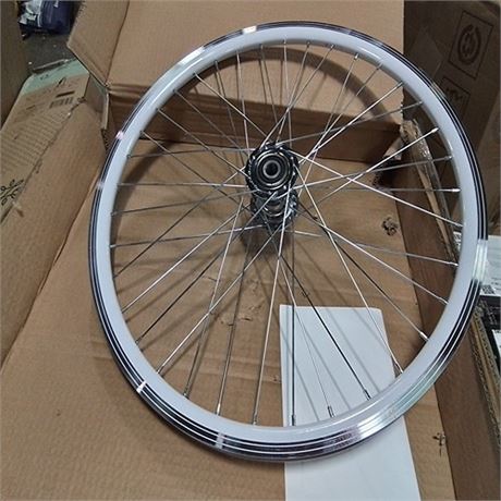 Wheel Master 20 x 1.75 Front Bicycle Wheel 36H Steel Bolt On Silver