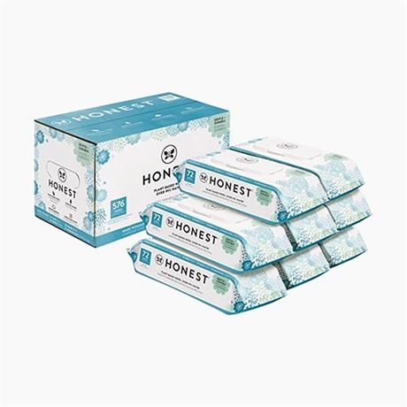 The Honest Company Clean Conscious Unscented Wipes 8 Pack  EXP 12-2024