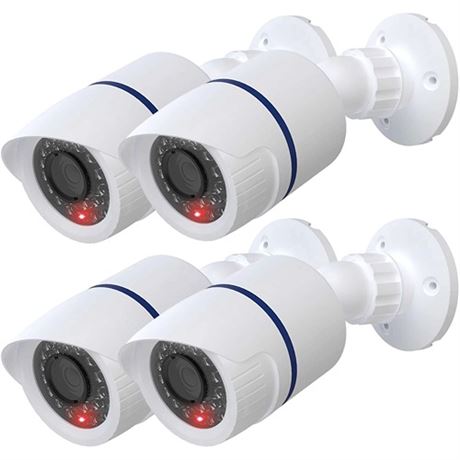 WALI Dummy Fake Simulated Surveillance Security CCTV Dome Camera Indoor Outdoor