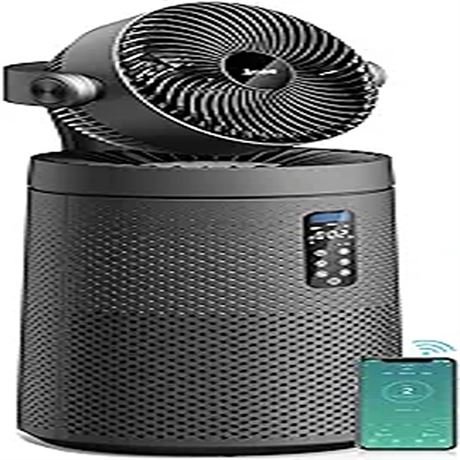 AROEVE Air Purifiers for Home Large Room With Air Circulator System And Smart WI