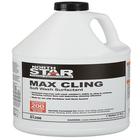 NorthStar Max Cling Soft Wash Surfactant 1 Gallon