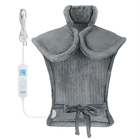 Bedsure Heating Pad for Back Pain Relief - Birthday Gifts for Women Men Mom Mens