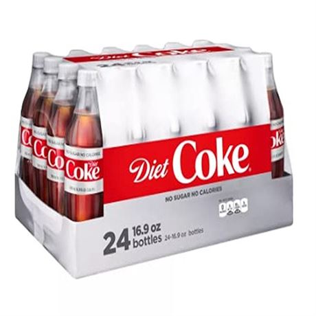 Diet Coke - 16.9 oz. bottles - 24 pk bb052424