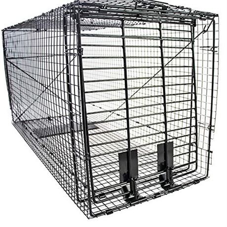 Humane Way Folding 50 Inch Live Humane Animal Trap - Safe Traps for All Animals