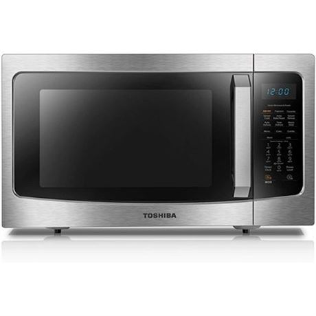 1.5 Cu. Ft. in Stainless Steel 1000 Watt Countertop Microwave Oven with Air Fry