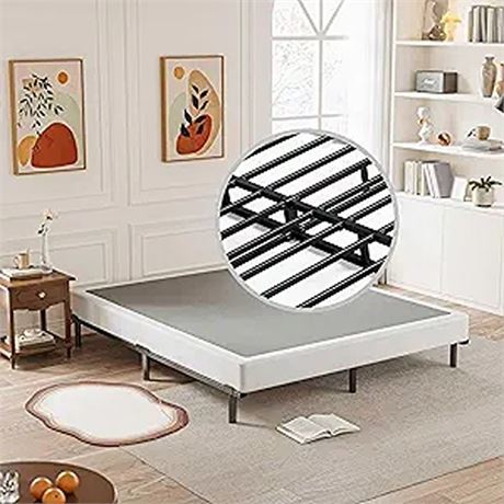 Box Spring Queen5 Inch Metal Box-Spring Only Mattress Foundation Heavy Duty