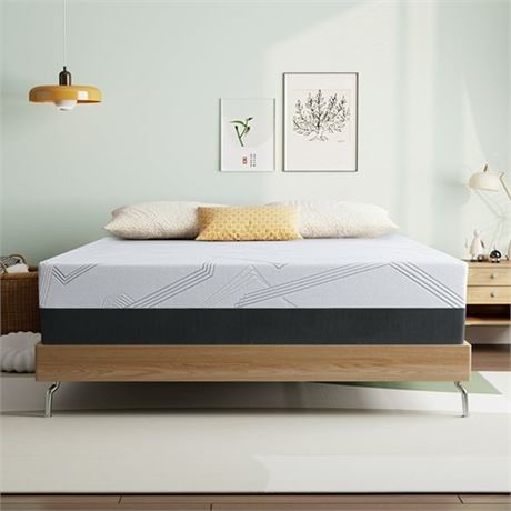 Full Size Mattress GELBIY 12 Medium Gel Memory Foam Mattress in a BoxFull