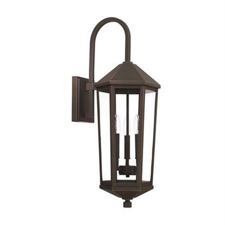 Capital Lighting 926931 Ellsworth 3 Light 29 Tall Outdoor Wall Sconce