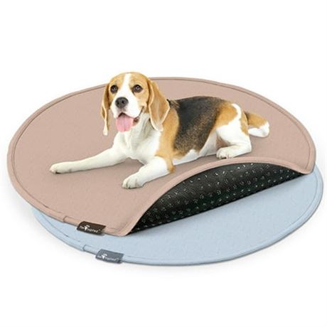 Paw Inspired 36 Washable Round Dog Pads Whelping Box Pads Mat Pee Pads for Dog