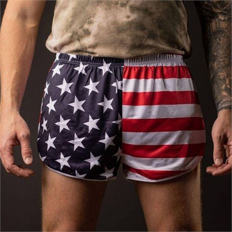 Squared Away - Ranger Panties - USA FLAG - Size: Large