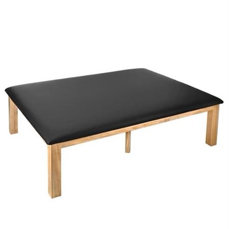 Alpine AdirMed Upholstered Wooden Massage Therapy Treatment Table BlackOak