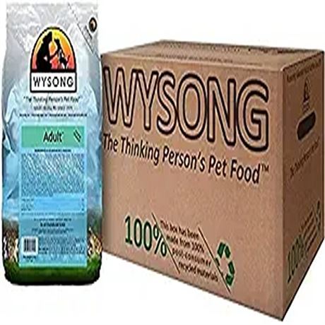 Wysong Adult Canine Formula Dry Diet  Four- 5 Pound Bag by 052924 4 ct