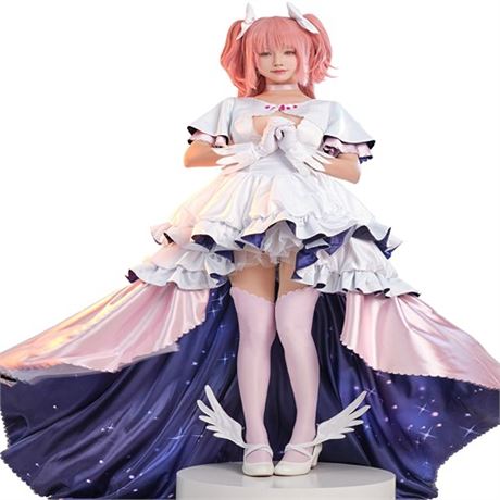 miccostumes Womens Costume Anime Magical Girls Cosplay kawaii puffy Star Dress