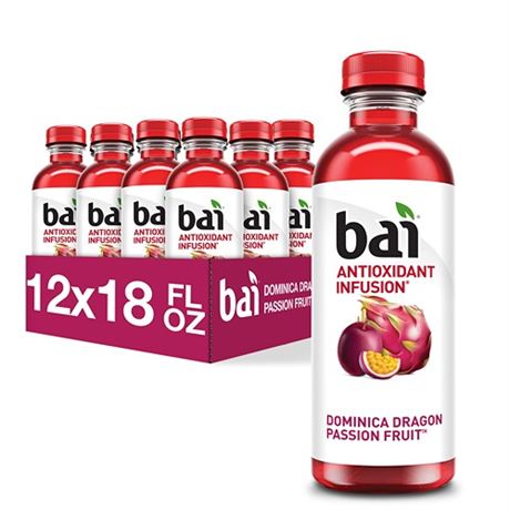 Bai Dominica Dragon Passion Fruit Antioxidant -BEST -091923