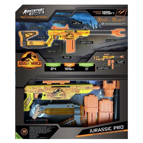 Adventure Force Tactical Strike Jurassic Pro Ultimate Tranquilizer Dart Blaster