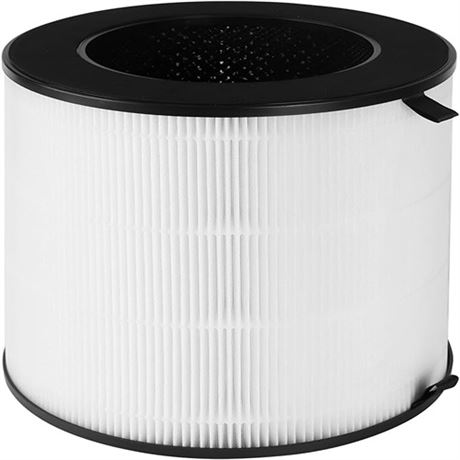 1-Pack LV-H133 True HEPA Replacement Filter Co