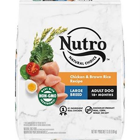 NOV 18 2024 NATURAL CHOICE Large Breed Adult Dry Dog Food Chicken & Brown Rice