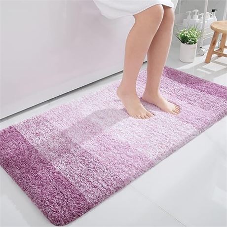 OLANLY Luxury Bathroom Rug Mat 47x24