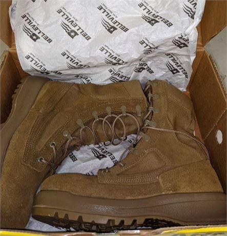 Belleville Mens Hot Weather Combat Boot - Coyote Brown - Size 4Reg