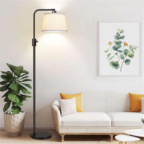 Upgraded Dimmable Floor Lamp 1000 Lumens LED Edison Bulb Included Arc Flo