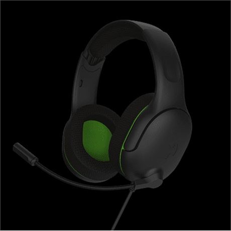 PDP AIRLITE Pro Wired Headset Black for Xbox Series XS  Xbox One  and Windows