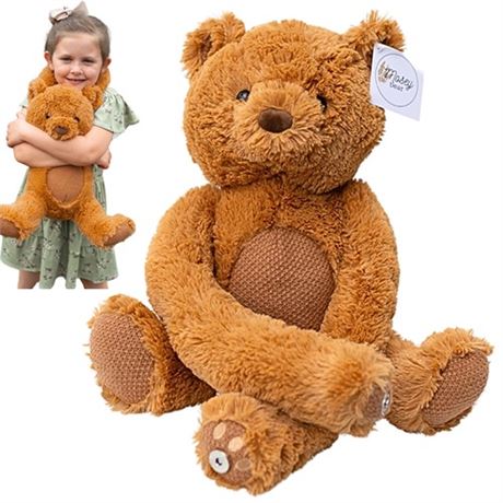 Weighted Stuffed Animals Teddy Bear  Gives Real Comforting Hug  Weighted Plush